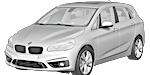 BMW F45 C0244 Fault Code